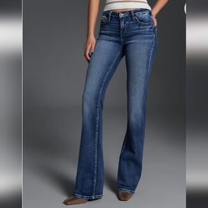 Buckle Black Fit No.53 Bootcut Mid-Rise Stretch Jeans